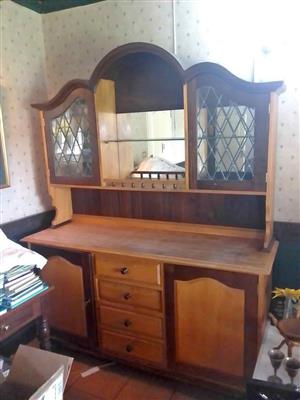 Welsh dresser.Solid wood.