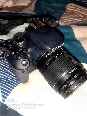 Canon 600D plus 18 to 55mm lens charger and batter included 