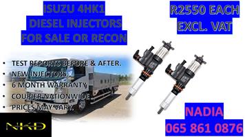 DIESEL INJECTORS FOR SALE FOR ISUZU 4HK1 