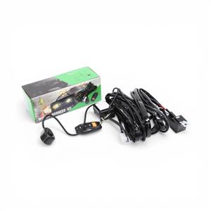 LED Lighting Wiring Harness with Remote & Switch