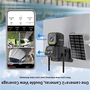 Security Cameras Outdoor WiFi,5G/2.4G Cameras for Home Security 1pc