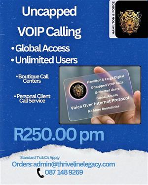 Business VoIP System – Unlimited Users – Global Access 