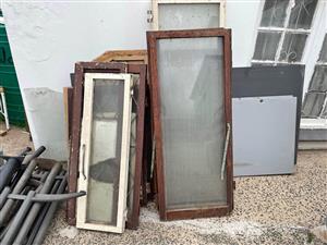 Wooden Glass windows