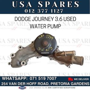 Dodge Journey 3.6 Used Water Pump For Sale USA SPARES