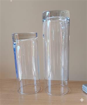  55 Piece Bar Glass Bundle + Commercial Crates