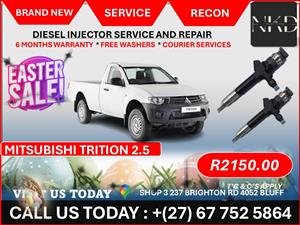 Mitsubishi Triton 2.5L Diesel Injectors 
