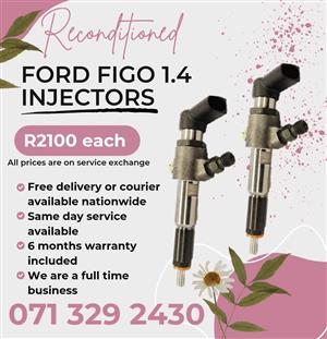 FORD FIGO 1.4 INJECTORS FOR SALE WITH WARRANTY INCLUDED