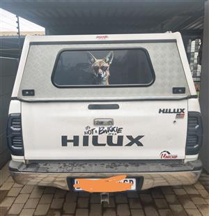 Toyota Hilux d4d Alluminium canopy