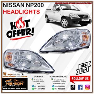 NISSAN NP200 HEADLIGHTS