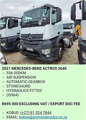 2021 MERCEDES BENZ ACTROS 2640