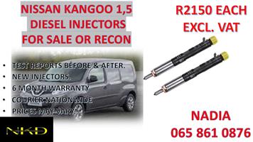 DIESEL INJECTORS FOR SALE FOR NISSAN KANGOO 1.5