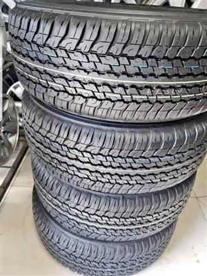 Dunlop Grandtrek AT25 ,265/60/18 brand new set 