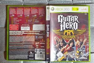 Xbox 360 Guitar Hero Aerosmith  Game Used