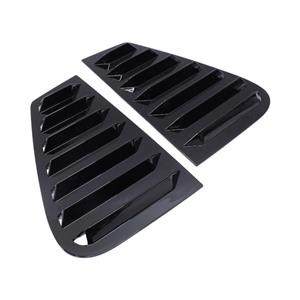 Gloss Black Quarter Window Louvre Cover for VW Golf Mk4
