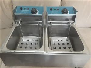 Double Electric Fryer 