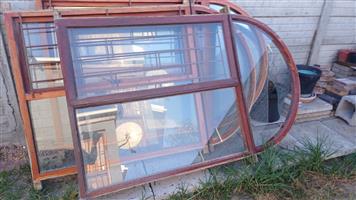 Spanish style window frames 