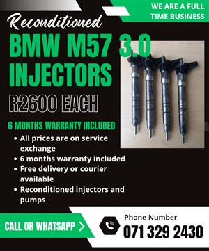 BMW M57 INJECTORS FOR SALE WITH WARRANTY 