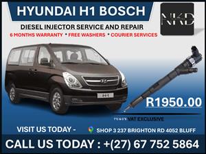 Hyundai H1 Bosch Diesel Injectors on Recondition
