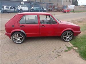 VW mk1 citigolf got 1.3 carburetor engine still running good stripping for parts