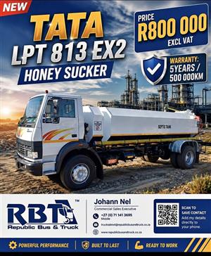 NEW TATA LPT 813 EX2 HONEY SUCKER