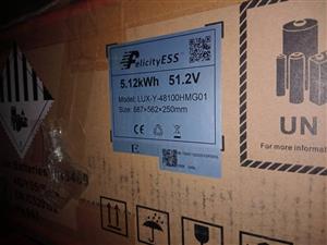 FelicityEss 5.12kWh 51.2V Solar Battery For Sale