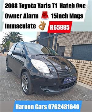 Call Haroon on 2008 Toyota Yaris T1 Hatch One Owner Alarm 15inch Mags Immaculate