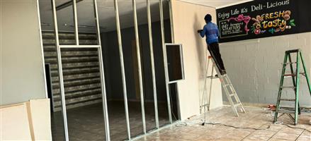 Drywall/Partitions and carpentry