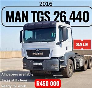 2016 MAN TGS 26.440 – 6x4 with Hydraulics for Tippers | Ready for Work!