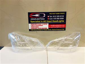 Mercedes Benz W207 left and right side headlight replacement lens (2009-2013)