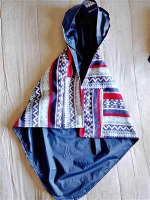 POLAR FLEECE KIDS RAIN CAPE