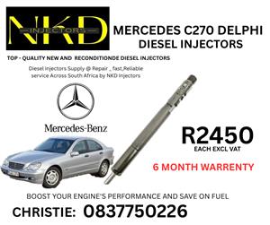 MERCEDES C270  DELPHI DIESEL INJECTORS FOR SALE