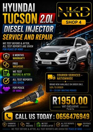 Hyundai_Tucson_Diesel_Injectors_on_Recon_at_NKD