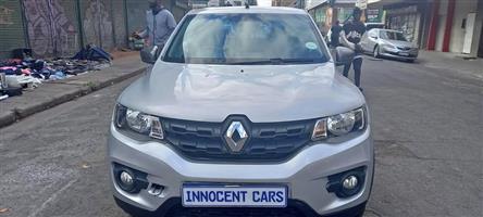 USED 2017 RENAULT KWID 1.0 AUTOMATIC PETROL. HATCHBACK 87000KMS SILVER COLOUR
