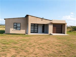 3 Bedroom House, 2 BathRM & Garage at Mamabolo Section, Makotopong, Polokwane
