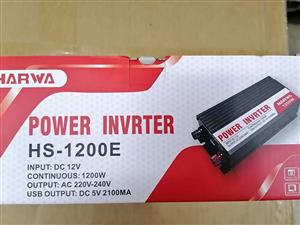 Inverter, Harwa 12V 1200watt power inverter, DC 12V to AC 220V AC