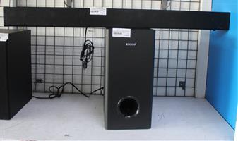 ECCO MV97S 1.2CH SOUND BAR W/SUBWOOFER NO REMOTE S065801A