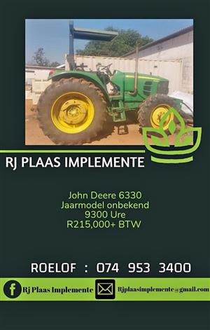 John deere 6330