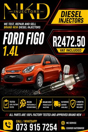 Ford Figo 1.4L Diesel Injectors 