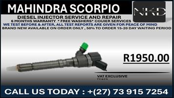 Mahindra Scorpio Diesel Injectors 