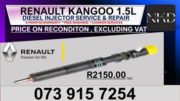Renault Kangoo 1.5L Diesel Injectors 
