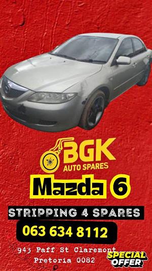 Mazda 6 stripping for spares