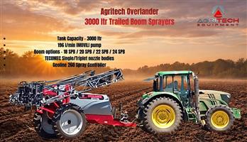 Agritech Overlander Trailed Boom Sprayers