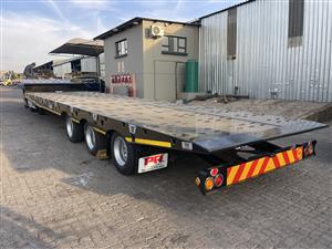 New PR Trailers tri axle Rollback low bed