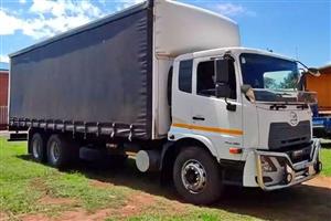 2019 UD CRONER PKE250 14.5 TON  CURTAIN SIDE TRUCK