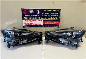 Mazda CX-5 left and right side LED headlights 