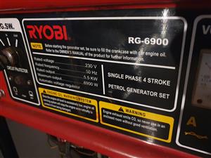 Ryobi RG-6900 Generator for Sale