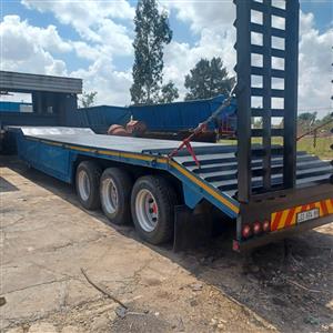 2018 Afrit 32ton Lowbed Stepdeck trailer for sale