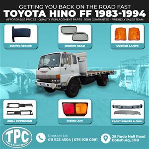 The best quality deals on Toyota Hino FF 1983-1994 Spares