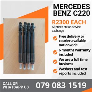 MERCEDES BENZ C220 INJECTORS FOR SALE 