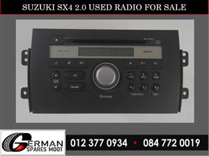 Suzuki sx4 2.0 used radio for sale